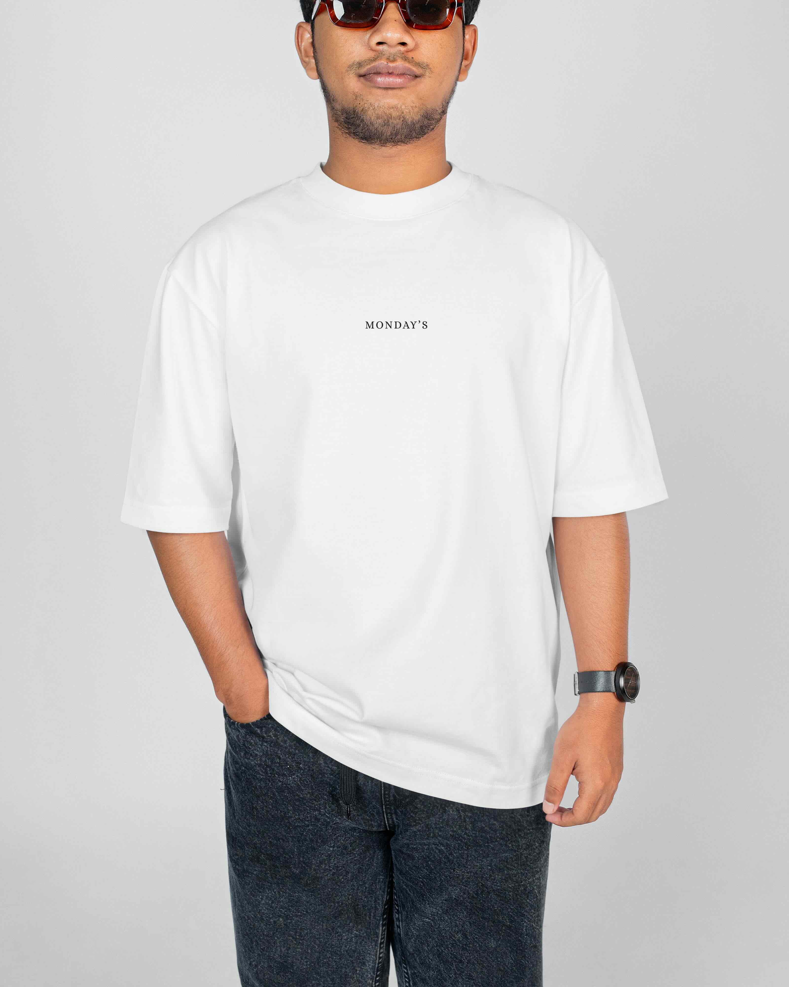 T-Shirt Oversized 'Monday's'